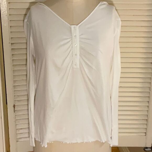 NWT Tommy Hilfiger Cotton Button up Henley . XXL. - Picture 3 of 8